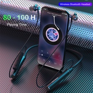 Wireless Bluetooth Headset Neck-Mounted Sports