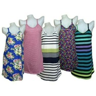Spaghetti Dress Duster Pambahay / Printed Sexy Dress For Adult