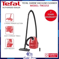 TEFAL TW2253 1600W COMPACT VACUUM CLEANER WITH BAG, MICRO SPACE SERIES, TW2253HH