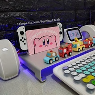 Oled,uogo case casing coverdock Nintendo Switch OLED Kirby The Forgotten Land