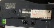 二手市面稀少復古日本制SONY MiniDV 攝影機DCR-TRV18(外接電源無反應但無法使用當收藏/裝飾品)