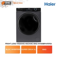 Haier Front Load Washing Machine HW100BP14959S6 10KG BLDC Inverter HW100BP14959S6 Mesin Basuh