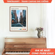 Wall paintings, Oil Paint, Fifth Avenue Wall Art, Fifth Avenue Poster, Fifth Avenue Photo, Fifth Ave