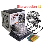 Big Size Bingo,01-75 Balls - Bingo Game Lottery Machine Draw Machine Party Lucky Balls Game Loteria