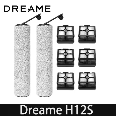 Dreame H12S / Dreame H12S AE / Dreame G10 Combo Vacuum Parts Main Roller Brush HEPA Filter Accessori