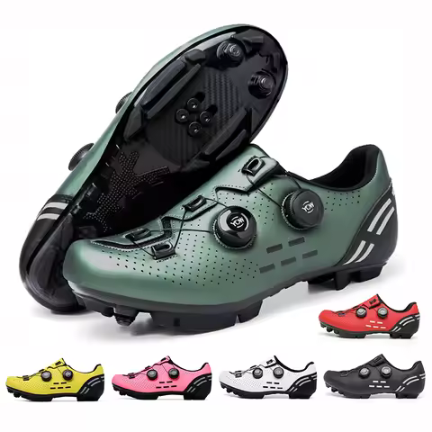 Unisex Cycling Shoes Mtb Pedal road Cycling Sports Shoes Breathable SPD Mountain Bike Cross-Country 