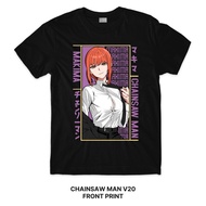 Chainsaw Man T-Shirt Series (Singapore 3-5 Days Delivery) Front Print Crafter Tee Anime Shirt (Kks)