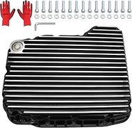 228052110 Heavy Duty Transmission Oil Pan Compatible with Dodge Ram 2500/3500 2007-2021 6.7L 68RFE T