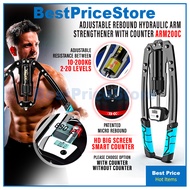 BPS New Upgrade 10-200kg Adjustable Hydraulic Power Twister (Counter) Muscle Arm Exercise Strengthen