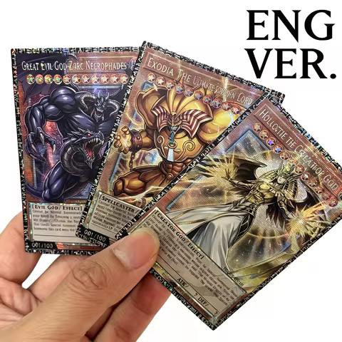 Yu-Gi-Oh! Collection DIY Proxy Cards Zoku Nekurofuadesu Holactie The Creator of Light Cards MASTER R