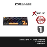 XTRIKE ME GK-996/997 WIRED MECHANICAL GAMING KEYBOARD - 82-KEY / 1.5M CABLE / 1YW (GK-997 98-KEY)