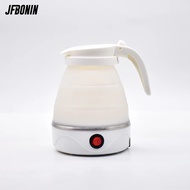 Travel Household Folding Kettle Silicone304 Stainless Steel Portable Kettle Compression Foldable Lea