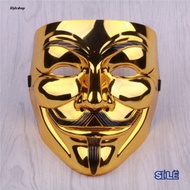 GOLD GLOSSY GOLD Hacker Mask BEAUTIFUL THICK HACKER MASK cheap mask hacker mask