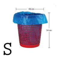 【GARBAGE BAG】19"X22" BAG SAMPAH RUBBISH BAG HOUSEHOLD FOR 12L DUSBIN BASKET BAKUL (30'S±) * 家用垃圾袋