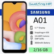 handphone Samsung A01 ram 2 / 16Gb