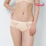 Triumph-Uniform Magic Plastic Series Mid-Waist Flat Pants M-EL Pink Skin|87R2404 CS