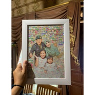 Photo mosaic / frame 10R