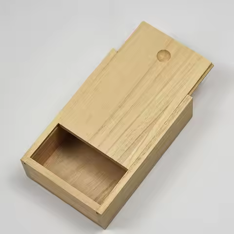 F2TC Wooden Gaming Card Box Playing Card Container Storage for Case Packing Poker Box Playing Cards 