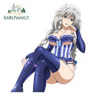EARLFAMILY 13cm x 11cm Anime Girl Sticker High School DxD Grayfia Lucifuge Laptop Skateboard Motorcy