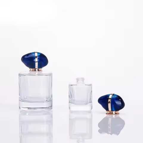 New perfume bottle Empty bottle Glass perfume bottle 50ml perfume bottle Split bottle