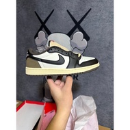 First Layer Special Offer Air Jordan AJ1 Low OG SP Barb Low-Top Suede Mocha Black Brown Low-Top Cult