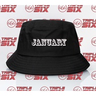 January premium bucket hat