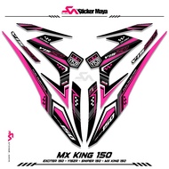 Striping Mx King 150 Sticker Y15zr Sticker Mx King150 Sniper150 Mxi Jupiter Mx Ink. Motif Sticker 52