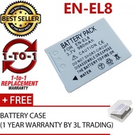 (COMPATIBLE) EN-EL8 Battery for Nikon Coolpix Camera