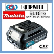 MAKITA 12V BL1016 12V X 1.5AH LITHIUM-ION BATTERY PACK (CXT) ORIGINAL