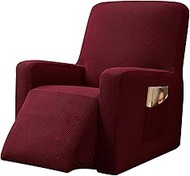 Recliner Sofa Cover Seater Thick Suede All-inclusive Chair Stretch Waterproof Non-slip Slipcover Dustproof Massage Sofa Seat Protector (Color : Style 2, Size : 2)