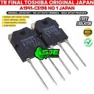 TOSHIBA FINAL TRANSISTOR A1941 C5198 JAPAN JAPAN ORIGINAL ORI TR A 1941 C 5198 2SA1941 2C5198