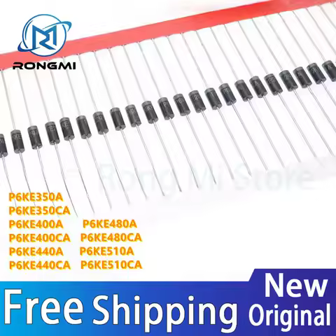 20Pcs P6KE350A P6KE350CA P6KE400A P6KE400CA P6KE440A P6KE440CA P6KE480A P6KE480CA P6KE510A P6KE510CA