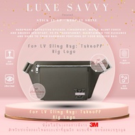 Best Quality Highly Elastic Protector Sticker M For LV Sling Bag: Takeoff Big Logo