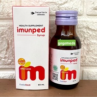 IMMUNPED SYRUP 60ML ZINC CHILDREN'S VITAMINS AND VITAMIN C