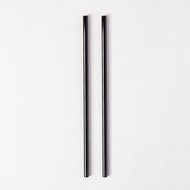 25cm Extended Bendable Colorful Eco-friendly High Borosilicate Glass Straw Heat Resistant Straight B