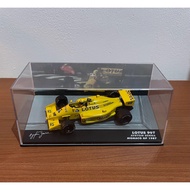 Diecast F1 Lotus 99T Monaco GP 1987 Ayrton senna scale 1/43