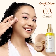 [NEW] Glad2Glow Flawless Blurring Base Set | Skin Tint + Radiance Glow Serum Spray | Hydrates Soothe