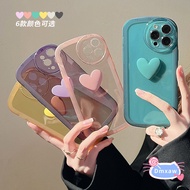 3D Love Heart Transparent Phone Case For Samsung Galaxy J6 J4 Plus J7 Pro 2017 J7 J2 Grand Case Camera Lens Shockproof Soft Cover