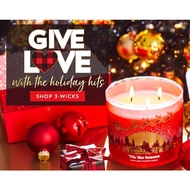 Scented 3 Wick Candle by BBW.100% Authentic