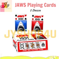READY STOCK【1-Dozen】JAWS I00I 4-Joker Playing Card