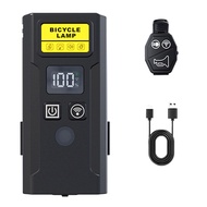 Bicycle Headlight with Smart Horn Bike Handlebar Flashlight Remote Control Cycling Safety Lamp Bicyc