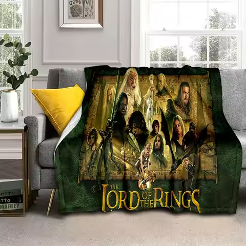 L-Lord of the Rings H-Hobbit HD Blanket,Soft Throw Blanket for Home Bedroom Bed Sofa Picnic Travel O