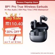 【Free Gift】Baseus BP1 Pro ANC Wireless Earphone -50dB Noise Reducton Hi-Res Bluetooth 6.0 IPX55 Wate