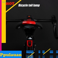  Plastic Bike Rear Lights Waterproof High Brightness Anti-deformation Cycling Tail Light for Bike