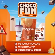 NOGULA CHOCO FUN SET (NOGULA CHOCOLATE 10's + LIMITED CUP W STICKER)