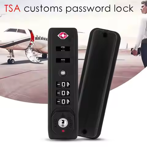 Padlock Weatherproof Luggage Anti-theft TSA Customs Lock TSA007 Safely Code Lock 3 Digit Combination
