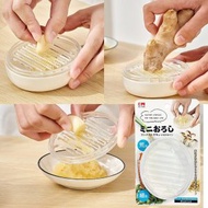 日本KM 薑蒜磨泥器 磨蒜磨泥碟 磨泥器 研磨器 磨薑器 磨蒜器 [平行進口]