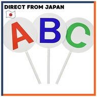 Play Avenue BIG ABC Plate Diameter 13cm Total Length 26cm Plastic