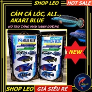 Cám cá Lóc AKARI BLUE Cám tăng màu xanh dương (Blue) cho các dòng cá ali lóc lạnh như Nữ Hoàng Andra
