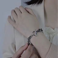 Gelang titanium tulen gelang titanium a Gelang gesper berlapis keluli titanium rentas sempadan untuk